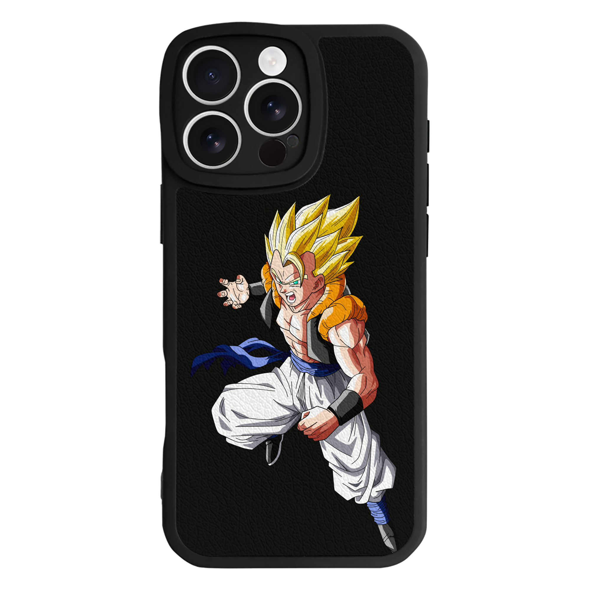 （画像用） ドラゴンボール ベジータ四世（Bejīta Yonsei）DRAGON BALL Vegeta IV 【iPhone 16シリーズ対応】シリコンスマホケース（レザー調） 材質：シリコン